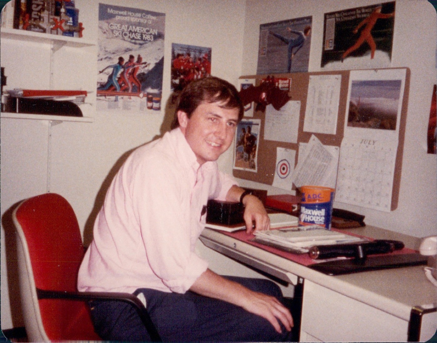 Tom during his Washington, D.C. internship